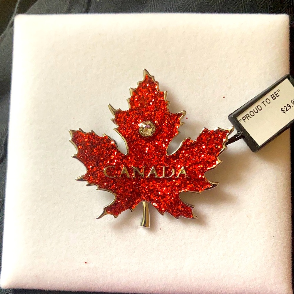 Proud to be Canadian pin